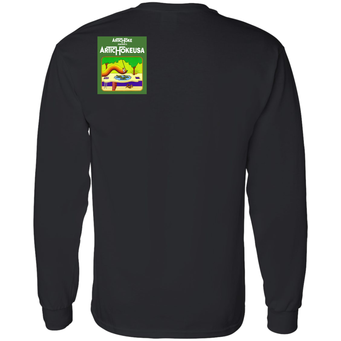 ArtichokeUSA Custom Design. Pitfall Game. Activision Parody. 100% Cotton Jersey Knit T-Shirt