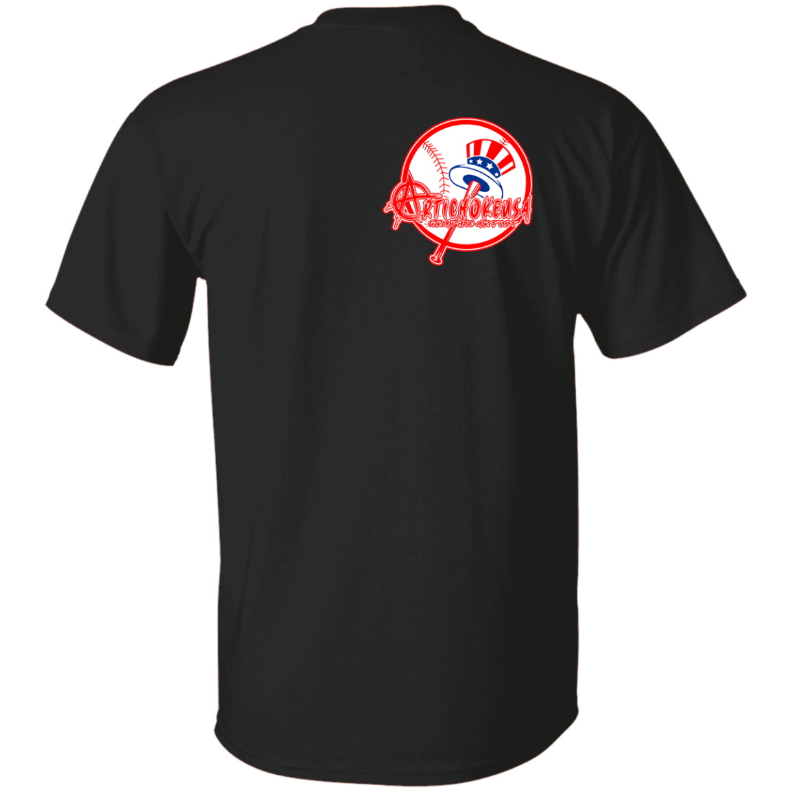 ArtichokeUSA Character and Font Design. Let’s Create Your Own Design Today. Brooklyn. 100% Cotton T-Shirt