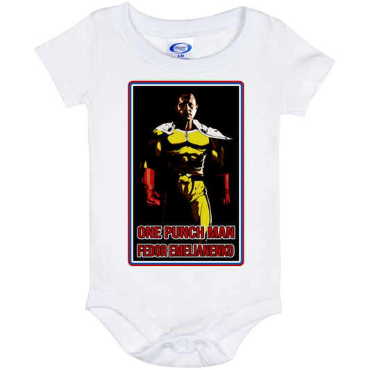 ArtichokeUSA Custom Design. One Punch Fedor. Fedor Emelianenko/One Punch Man Fan Art. Baby Onesie 6 Month