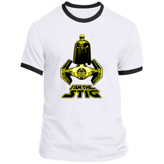 ArtichokeUSA Custom Design. I am the Stig. Vader/ The Stig Fan Art. Ringer Tee