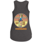 OPG Custom Design #28. Drive it. Chip it. One Putt golf it. Ladies' Perfect Tri Racerback Tank
