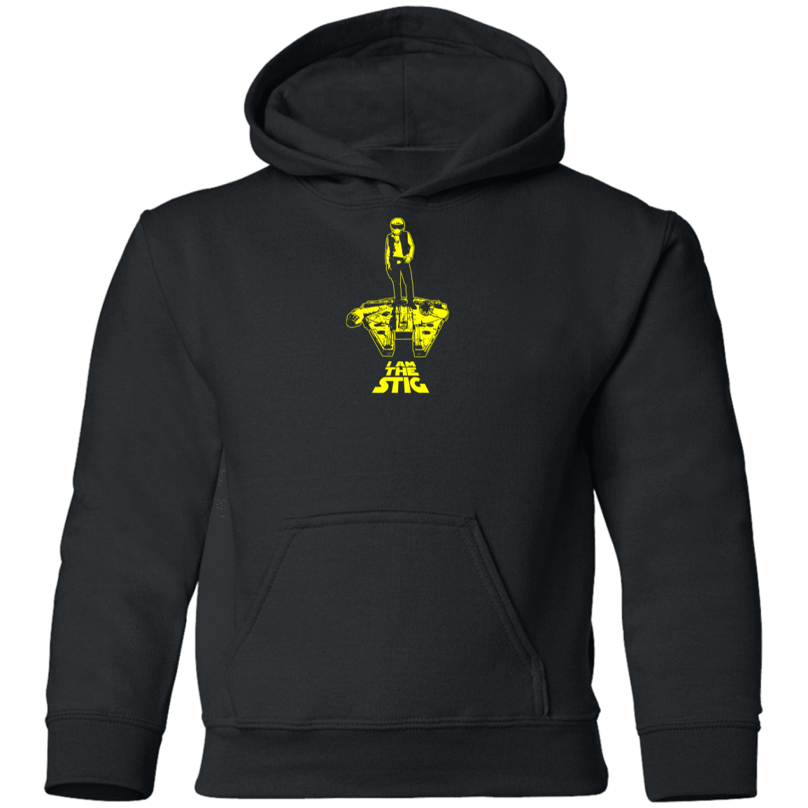 ArtichokeUSA Custom Design. I am the Stig. Han Solo / The Stig Fan Art. Youth Pullover Hoodie