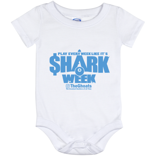 The GHOATS Custom Design. #32. Shark Week. Shark Life. Baby Onesie 12 Month