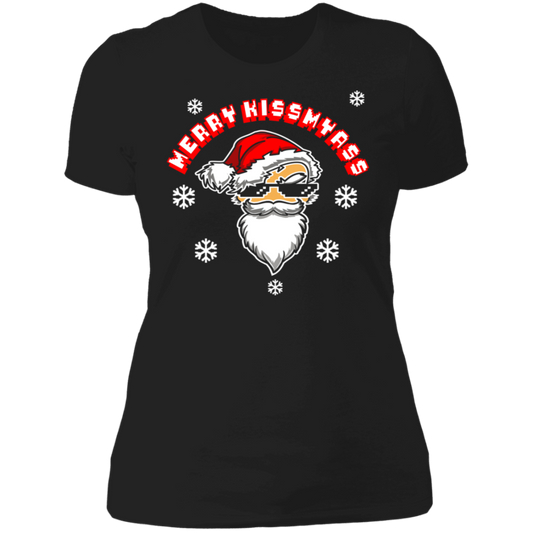 santa and hos front NL3900 Ladies' Boyfriend T-Shirt