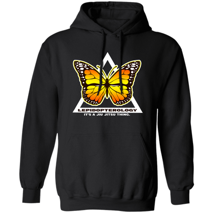 Artichoke Fight Gear Custom Design #6. Lepidopterology (Study of butterflies). Butterfly Guard. Basic Pullover Hoodie
