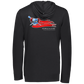 OPG Custom Design #12. American Golfer. Female Edition. Eco Triblend T-Shirt Hoodie