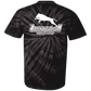 ArtichokeUSA Custom Design. Ruffing the Passer. Pitbull Edition. Male Version. 100% Cotton Tie Dye T-Shirt