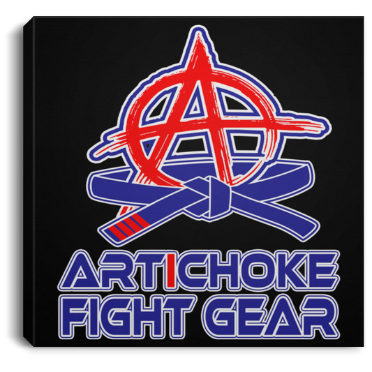 Artichoke Fight Gear Custom Design #4. Eat. Sleep. BJJ/Create Your Own Custom Design Repeat. BJJ Square Canvas .75in Frame