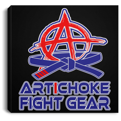 Artichoke Fight Gear Custom Design #4. Eat. Sleep. BJJ/Create Your Own Custom Design Repeat. BJJ Square Canvas .75in Frame