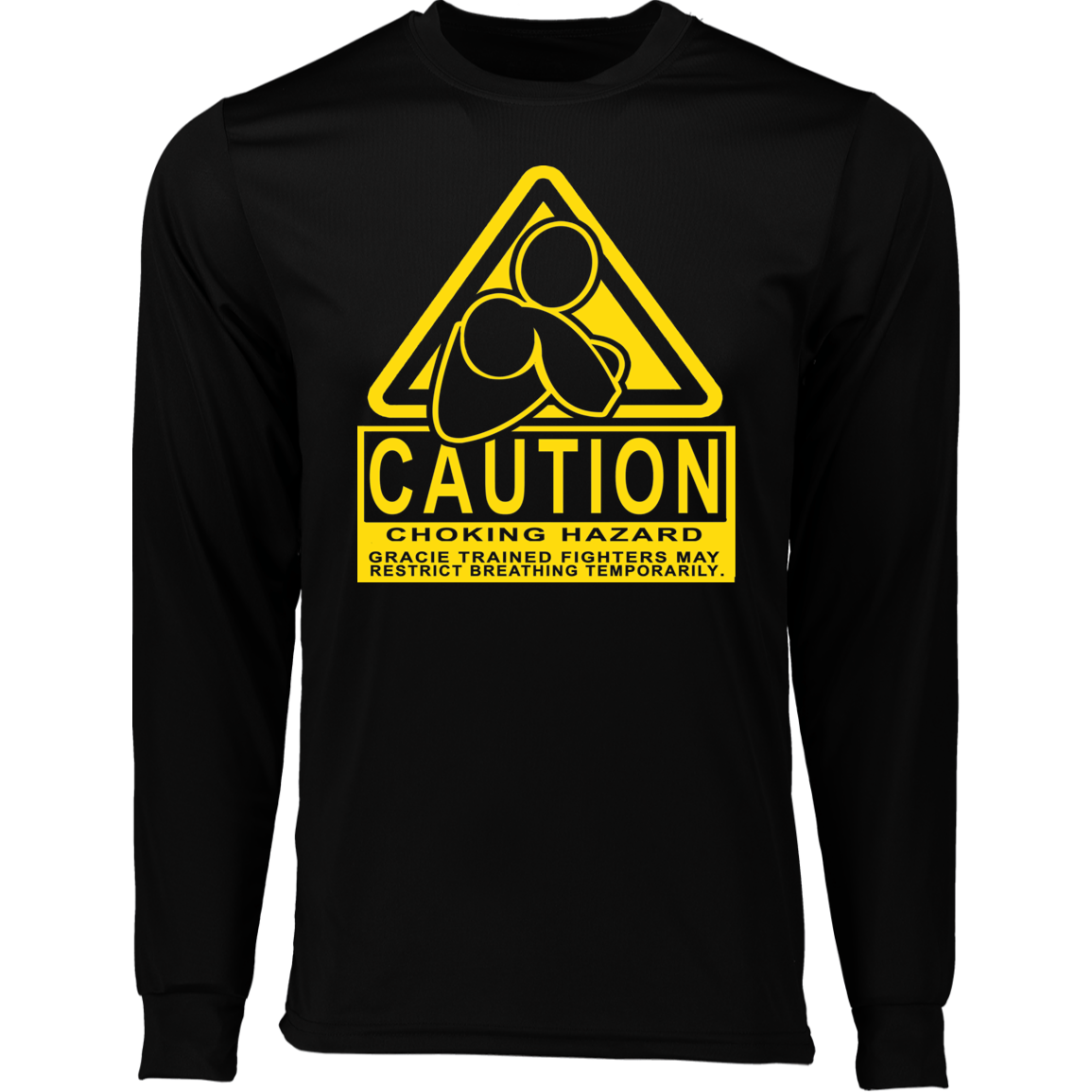 Artichoke Fight Gear Custom Design #7. Choking Hazard. Moisture-Wicking Long Sleeve