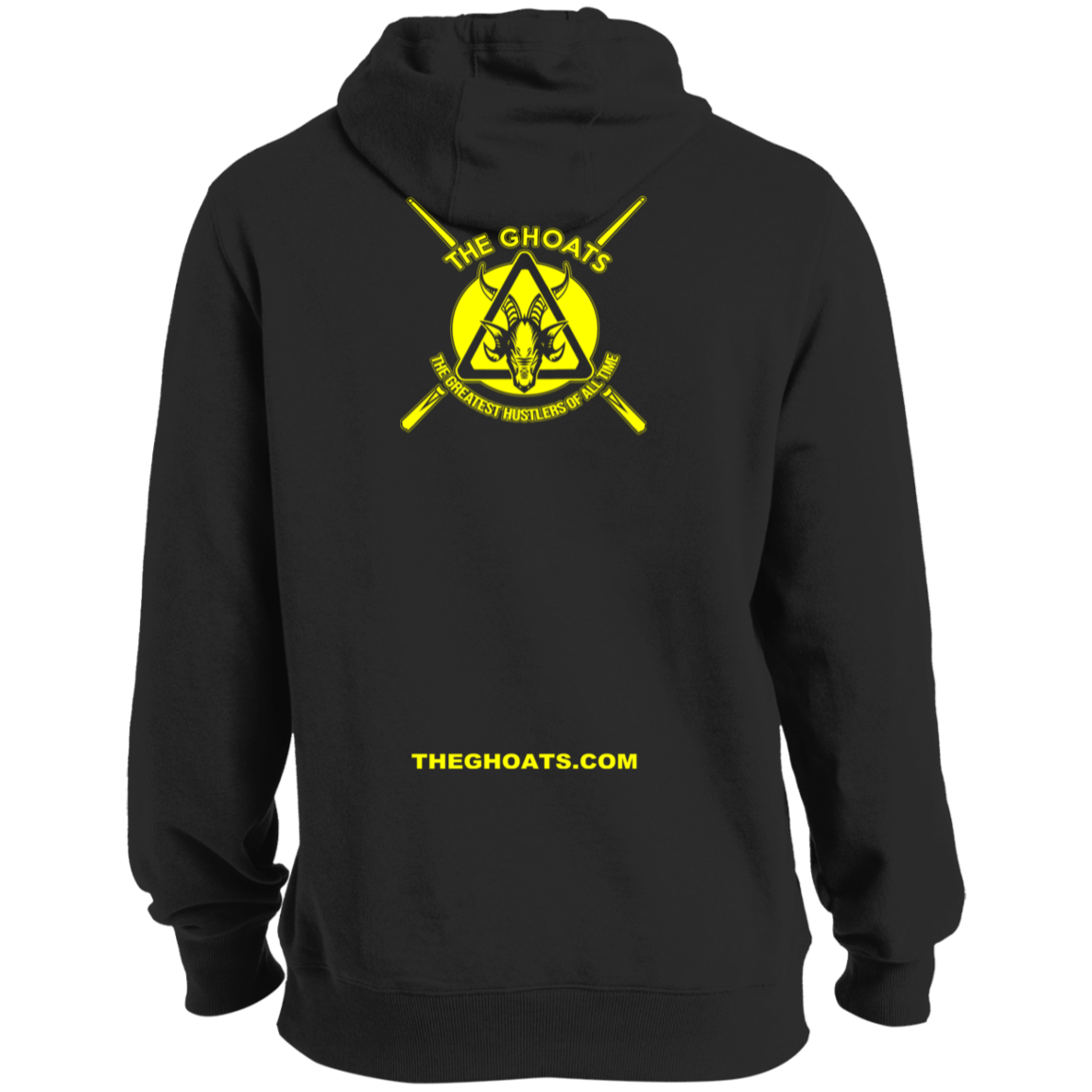 The GHOATS Custom Design. #31 Think Safe. Play Safe. Tall Pullover Hoodie