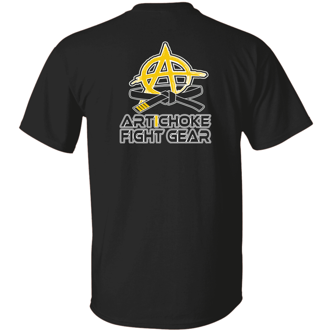 Artichoke Fight Gear Custom Design #8. ArtichokeUSArmbar. US Army Parody. Men's 100% Cotton T-Shirt