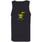 OPG Custom Design #21. May the course be with you. Star Wars Parody and Fan Art. Cotton Tank Top 5.3 oz.