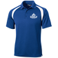Embroidered Moisture-Wicking Tag-Free Golf Shirt