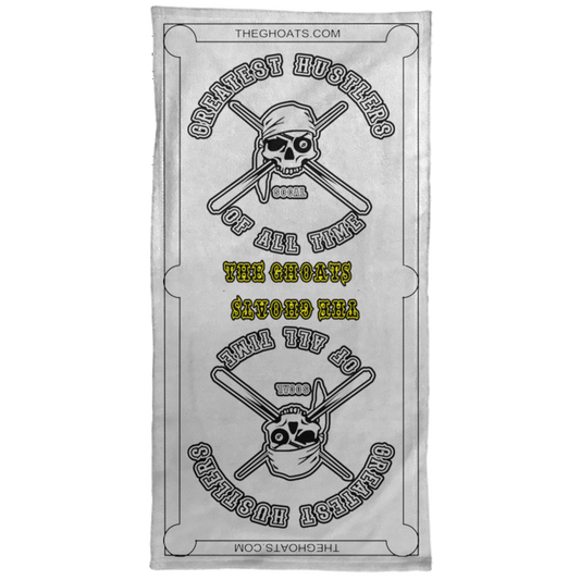 The GHOATS Custom Design. #4 Motorcycle Club Style. Ver 1/2. Towel - 15x30