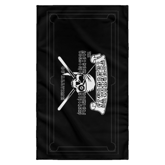 The GHOATS Custom Design. #4 Motorcycle Club Style. Ver 2/2. Wall Flag