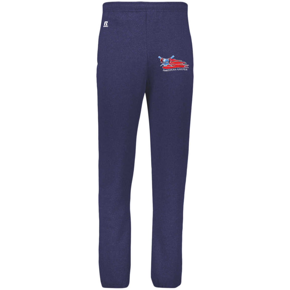 OPG Custom Design #12. American Golfer. Female Edition. Dri-Power Closed Bottom Pocket Sweatpants