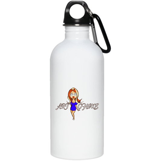 ArtichokeUSA Character and Font Design. Let’s Create Your Own Design Today. Blue Girl. 20 oz. Stainless Steel Water Bottle