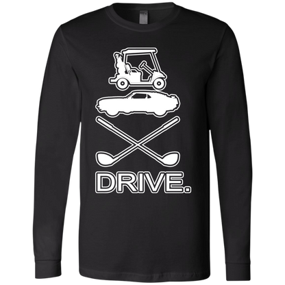 OPG Custom Design #8. Drive. Jersey Long Sleeve T-Shirt