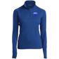 OPG Custom Design #3. Blue Tees Blues Brothers Fan Art. Ladies' 1/2 Zip Performance Pullover