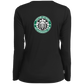 ArtichokeUSA Custom Design. Money Can't Buy Happiness But It Can Buy You Coffee. Ladies’ Long Sleeve Performance V-Neck Tee