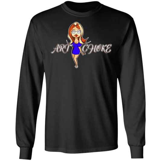 ArtichokeUSA Character and Font Design #2. Friends and Fam. Let’s Create Your Own Design Today.Long Sleeve 100% Cotton T-Shirt