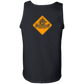 ArtichokeUSA Custom Design. Art Work Ahead. 24,901 Miles (Miles Around the Earth). Men's 100% Cotton Tank Top