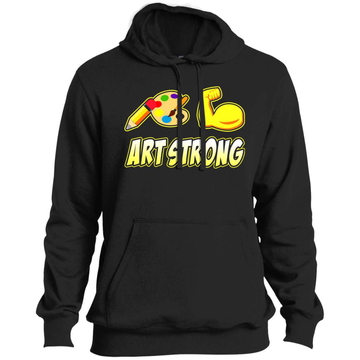 ArtichokeUSA Custom Design. Art Strong. Ultra Soft Pullover Hoodie