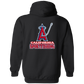 ArtichokeUSA Custom Design. Anglers. Southern California Sports Fishing. Los Angeles Angels Parody. Zip Up Hooded Sweatshirt