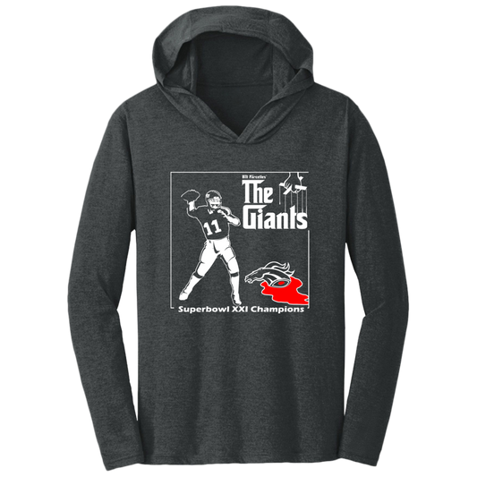 ArtichokeUSA Custom Design. Godfather Simms. NY Giants Superbowl XXI Champions. Triblend T-Shirt Hoodie