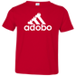 ArtichokeUSA Custom Design. Adobo. Adidas Parody. Toddler Jersey T-Shirt