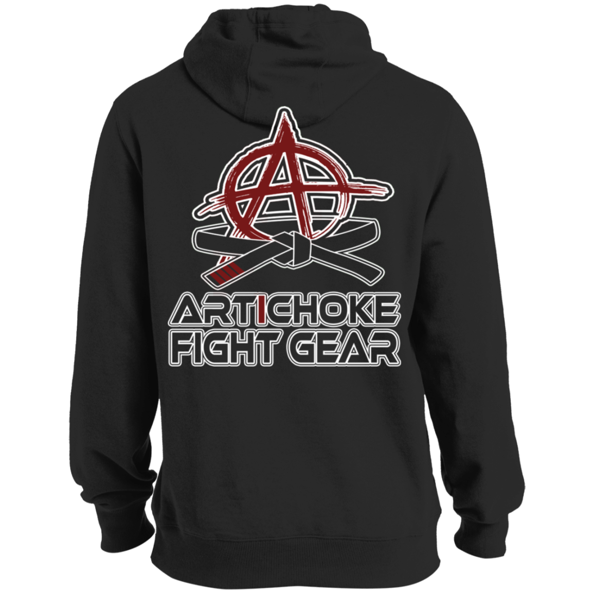 Artichoke Fight Gear Custom Design #11. Fatality. Mortal Kombat Parody. MMA. Tall Hoodie