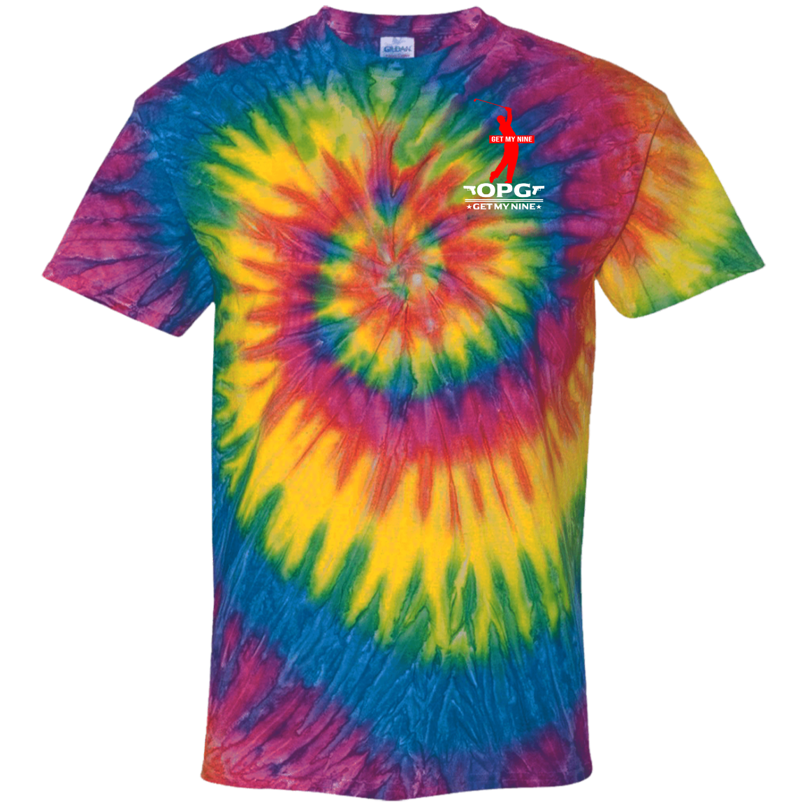 OPG Custom Design #16. Get My Nine. 100% Cotton Tie Dye T-Shirt