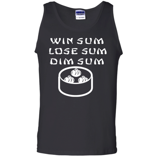 ArtichokeUSA Custom Design. Win Sum Lose Some. Dim Sum. 100% Cotton Tank Top