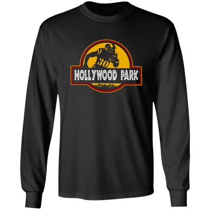 ArtichokeUSA Custom Design. LA Ram's Todd Gurley Jurassic Park Fan Art / Parody. 100% Cotton Long Sleeve T-Shirt