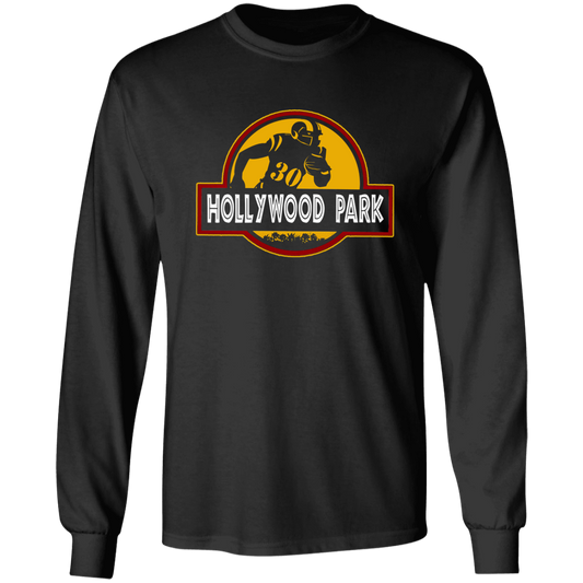 ArtichokeUSA Custom Design. LA Ram's Todd Gurley Jurassic Park Fan Art / Parody. 100% Cotton Long Sleeve T-Shirt