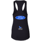 OPG Custom Design #11. Fore! Ford Parody. Ladies Ideal Racerback Tank