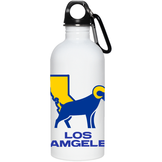 ArtichokeUSA Custom Design. Los Ramgeles. Fan Art. 20 oz. Stainless Steel Water Bottle