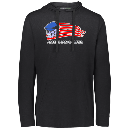 OPG Custom Design #12. Golf America. Male Edition. Eco Triblend T-Shirt Hoodie