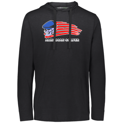 OPG Custom Design #12. Golf America. Male Edition. Eco Triblend T-Shirt Hoodie