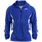 OPG Custom Design #3. Blue Tees Blues Brothers Fan Art. 100% Polyester Shell Color Block Raglan Anorak