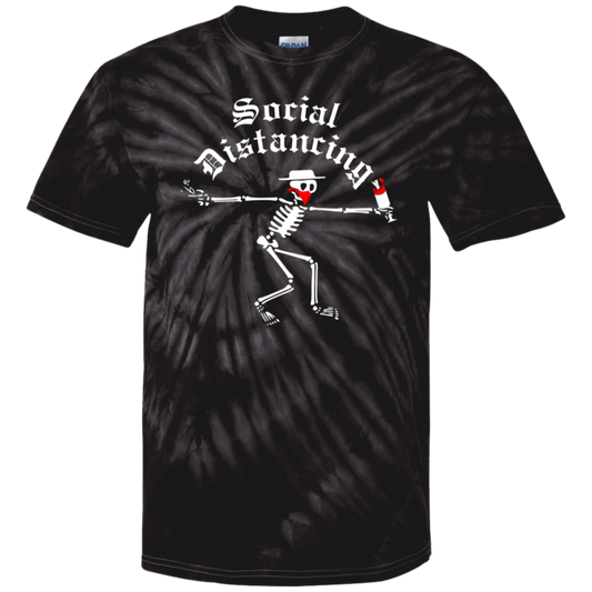 ArtichokeUSA Custom Design. Social Distancing. Social Distortion Parody. Youth Tie Dye T-Shirt
