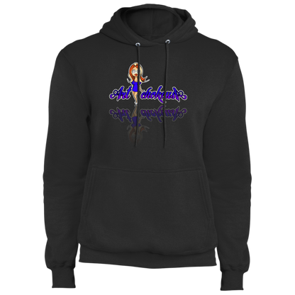 ArtichokeUSA Character and Font Design. Let’s Create Your Own Design Today. Blue Girl. Fleece Pullover Hoodie