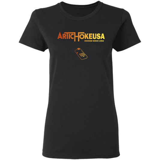 ArtichokeUSA Custom Design. Pitfall Game. Activision Parody. Ladies' T-Shirt