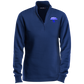 OPG Custom Design #3. Blue Tees Blues Brothers Fan Art. Ladies 1/4 Zip Sweatshirt