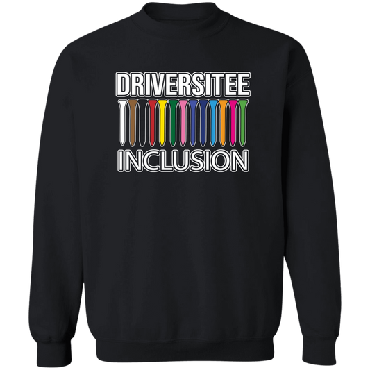 ZZZ#06 OPG Custom Design. DRIVER-SITEE & INCLUSION. Crewneck Pullover Sweatshirt