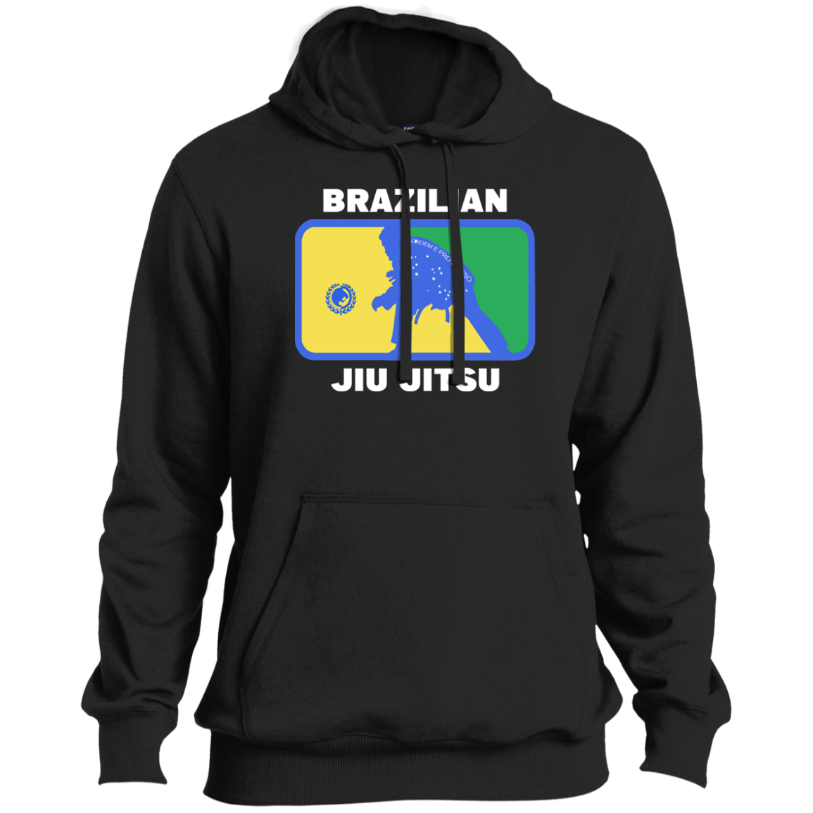 Artichoke Fight Gear Custom Design #5. BJJ MLB Brazil Flag Colors. Parody v2. Ultra Soft Hoodie