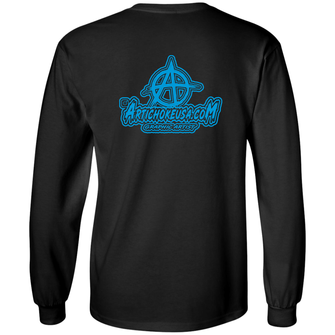 ArtichokeUSA Custom Design. Don't Eat Cookies And Spend Cache! Delete Them! Cookie Monster and Richie Rich Fan Art/Parody. Youth LS T-Shirt