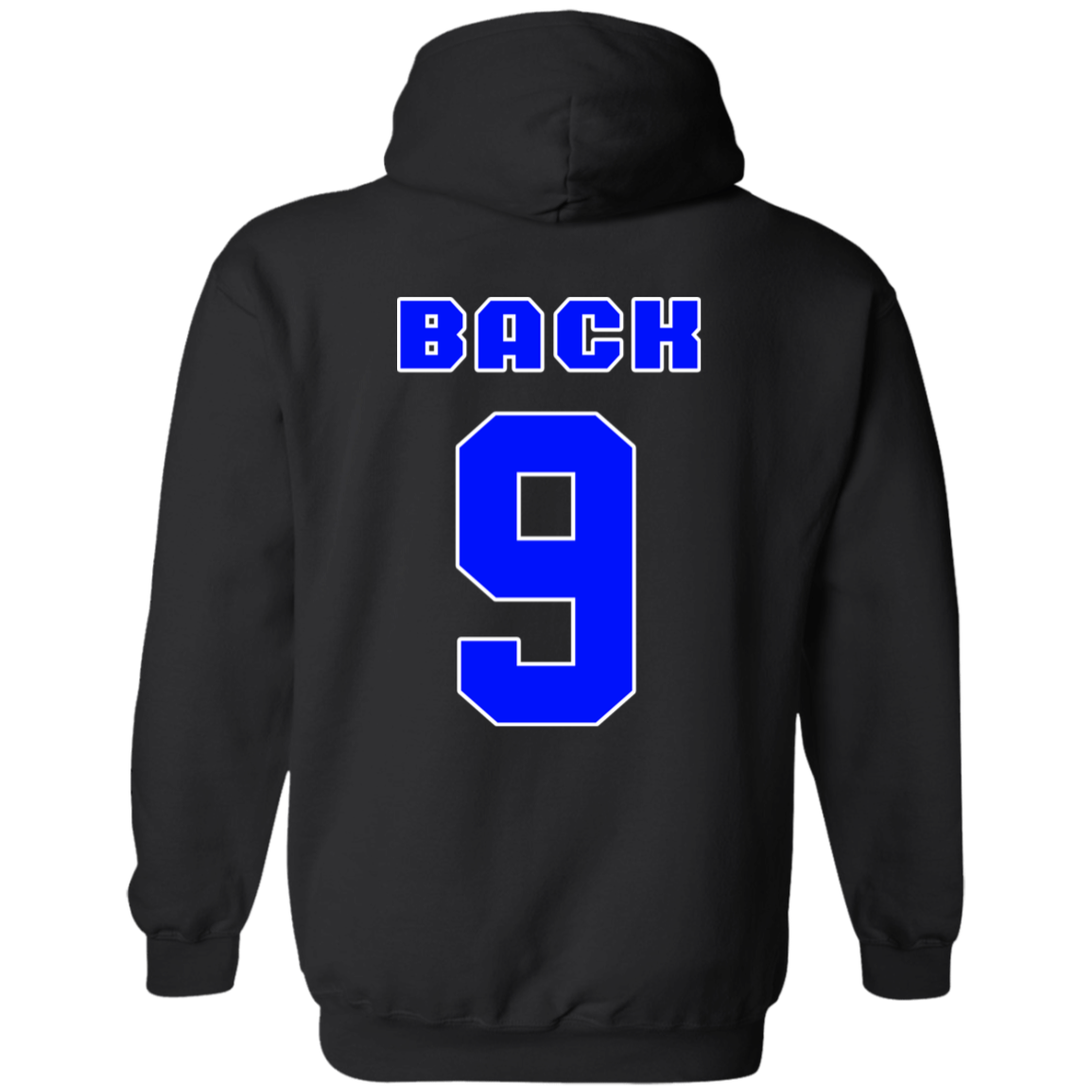 OPG Custom Design #17. Back 9. Zip Up Hooded Sweatshirt