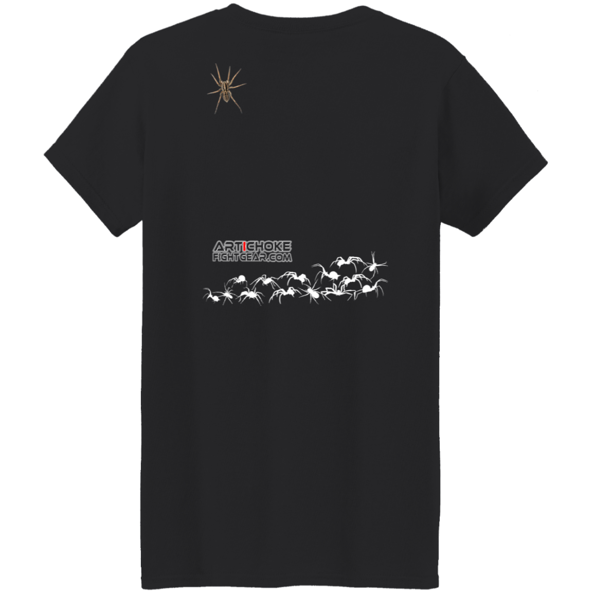 Artichoke Fight Gear Custom Design #1. Arachnophobia: Fear of Spiders. Spider Guard. It's a Jiu Jitsu Thing. Ladies' 100% Pre-Shrunk Cotton T-Shirt